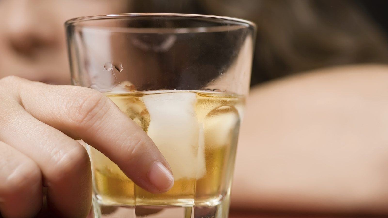 Alcohol Glass Stock Photo