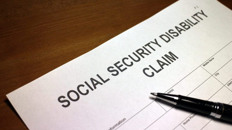 Social Security Disability Claim Form