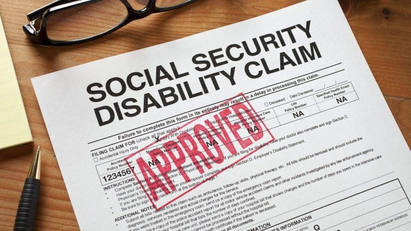 Approved Social Security Disabilty Form